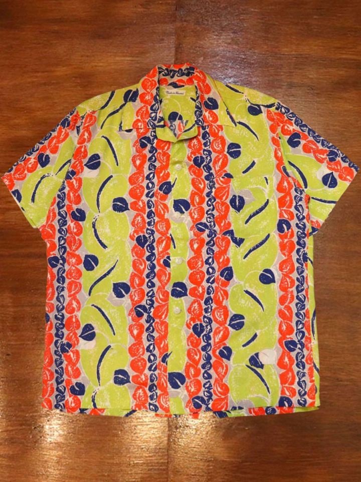 1950s HAWAIIAN SHIRT , Size M
