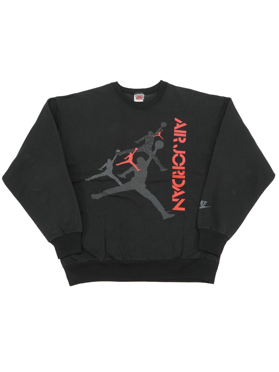 90's NIKE ''AIR JORDAN'' 両面プリント セットインスリーブスウェット