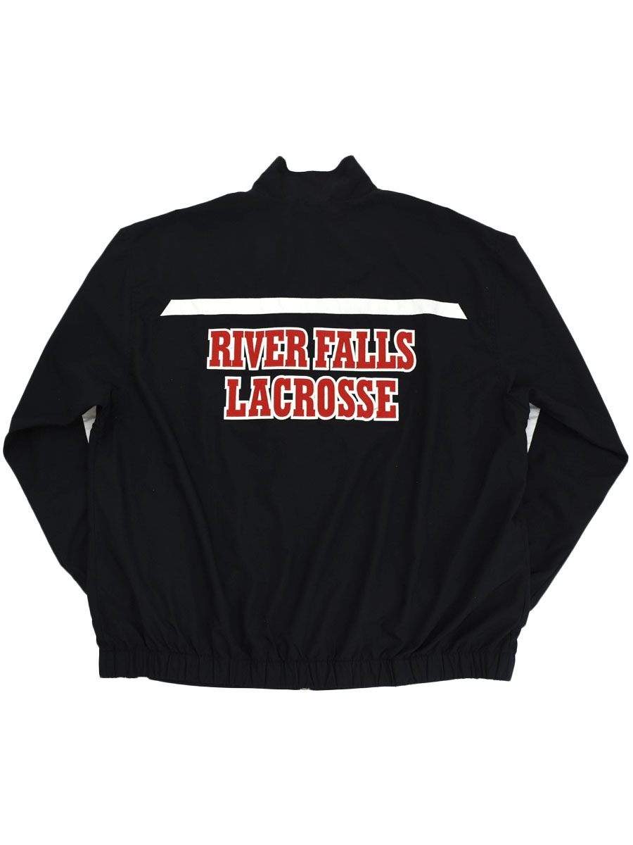 00's NIKE ''RIVER FALLS LACROSSE'' ワッペン付き フルジップジャケット 表記(XL)