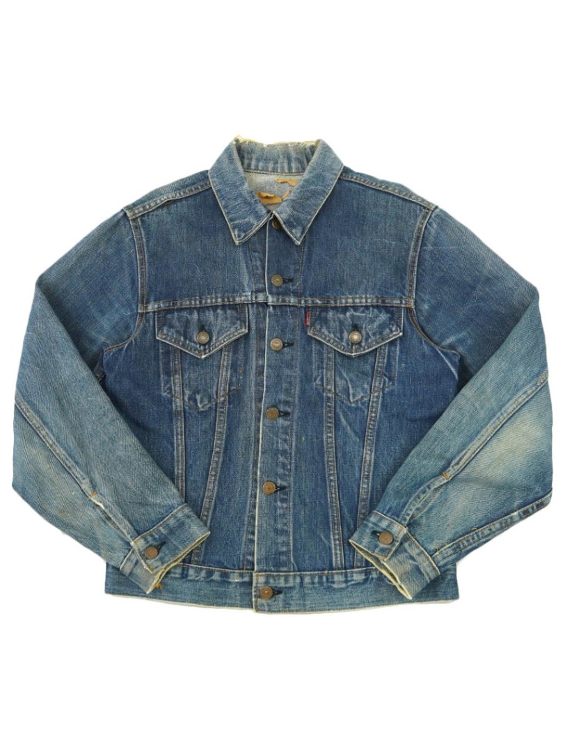 60's Levi's 70505 BIG-E デニムジャケット 味あり良雰囲気 実寸(38位)