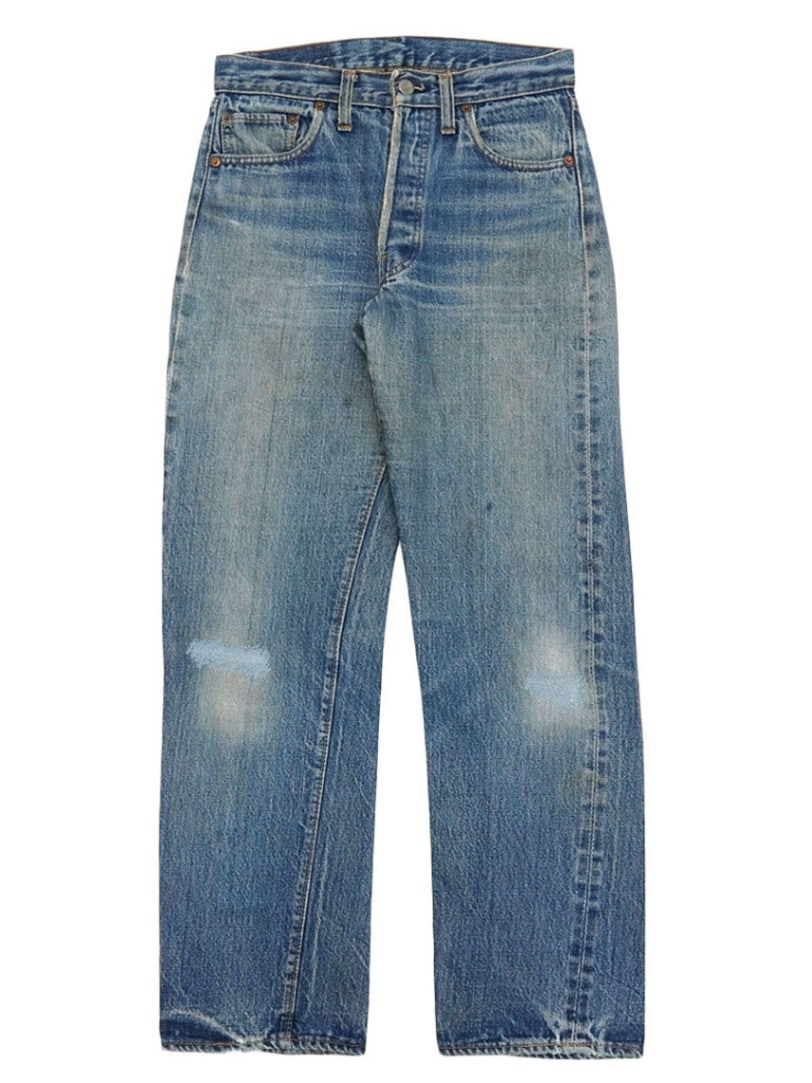 70's Levi's 501 66前期 デニムパンツ 味あり 良雰囲気 実寸(28x29位)