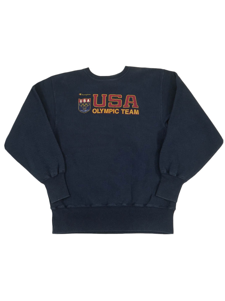 MEXICO製 チャンピオンRW ''USA OLYMPIC TEAM'' ネイビー 表記(XL)