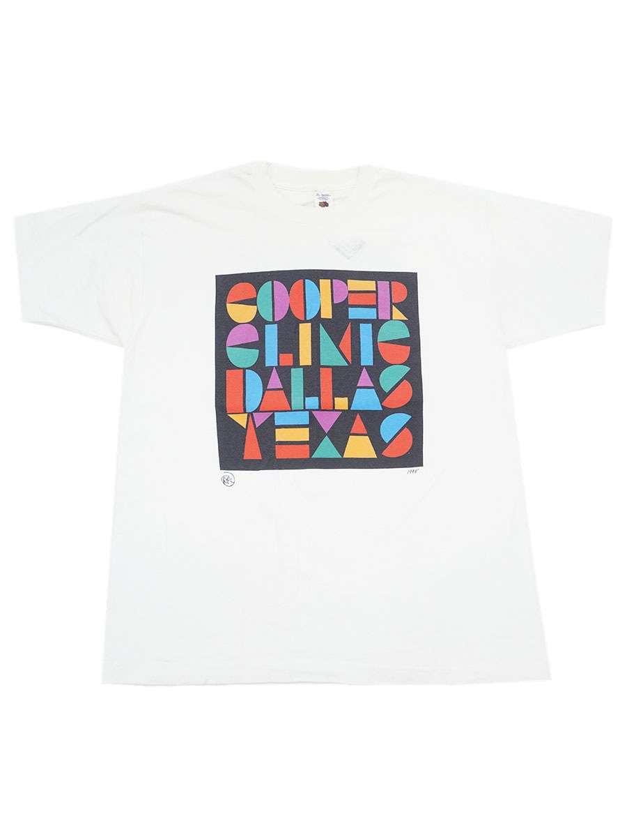 90's FRUIT OF THE LOOM ''COOPER CLINIC 1996'' 両面プリントTシャツ