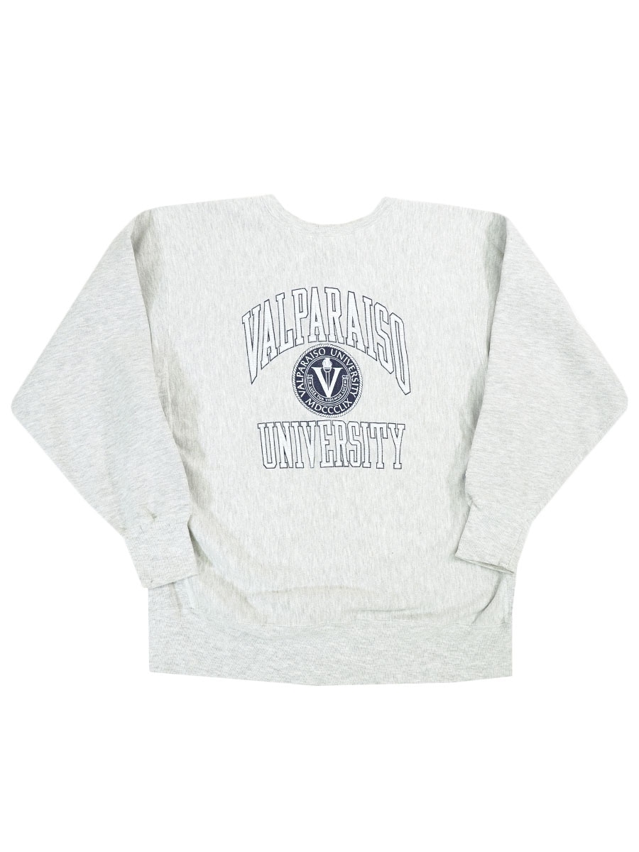 90's 刺繍タグ チャンピオンRW ''VALPARAISO UNIVERSITY'' 3段プリント 表記(XXL) USA製