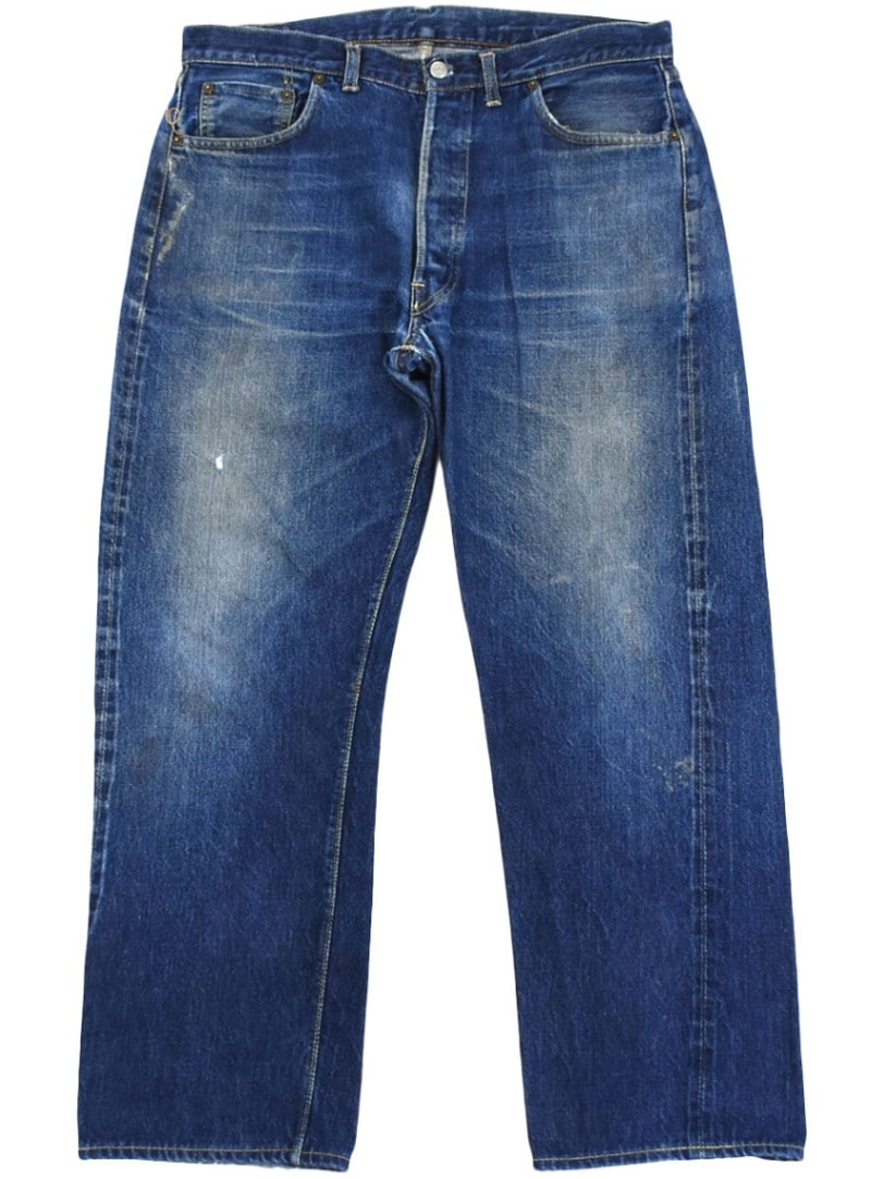 60's Levi's 501 BIG-E ウエストシングル デニムパンツ 良雰囲気 実寸(36x29位)