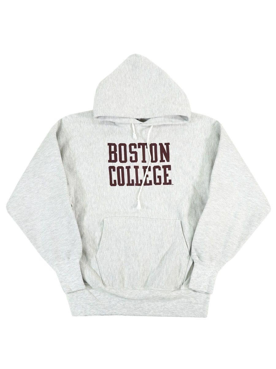 90's 刺繍タグ チャンピオンRWパーカ ''BOSTON UNIVERSITY'' 表記(XL) MEXICO製