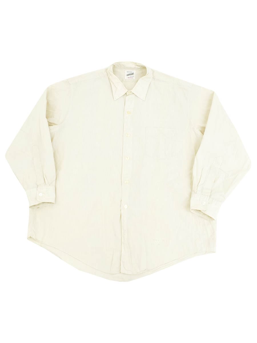 60's NATIONAL 無地 ロングスリーブシャツ 実寸(16位)
