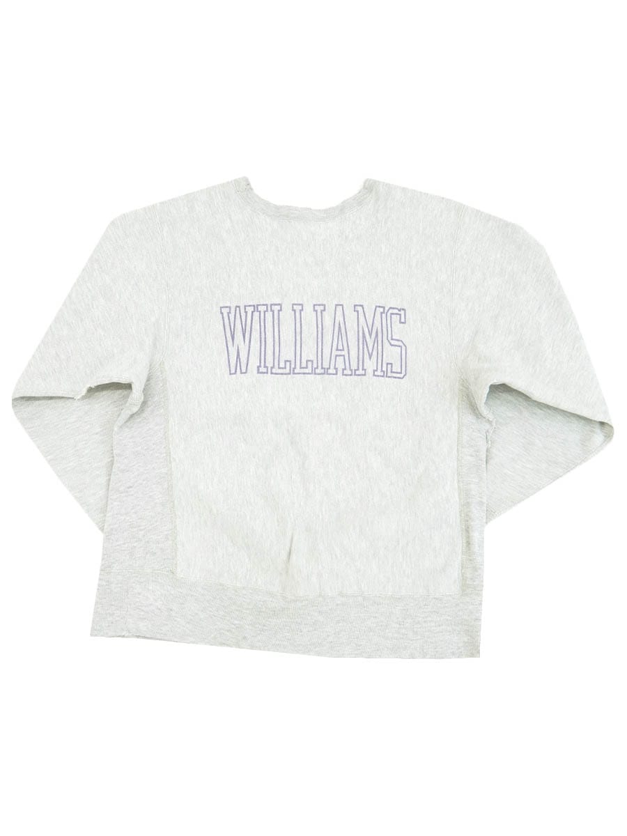 80's プリントタグ チャンピオンRW ''WILLIAMS'' 両面紫プリント 表記(L) USA製