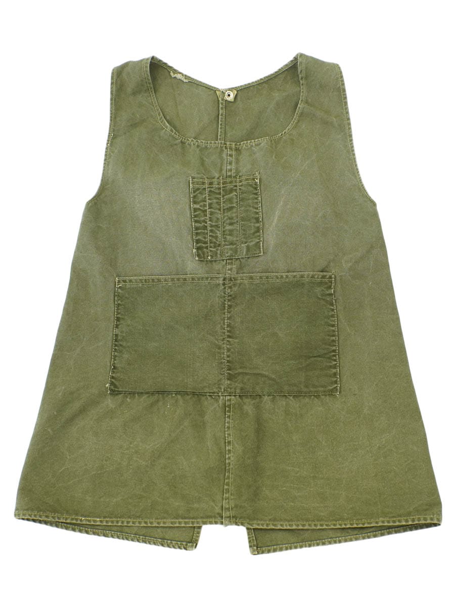50's～ ビンテージ キャンバスエプロン モスグリーン | すべての商品