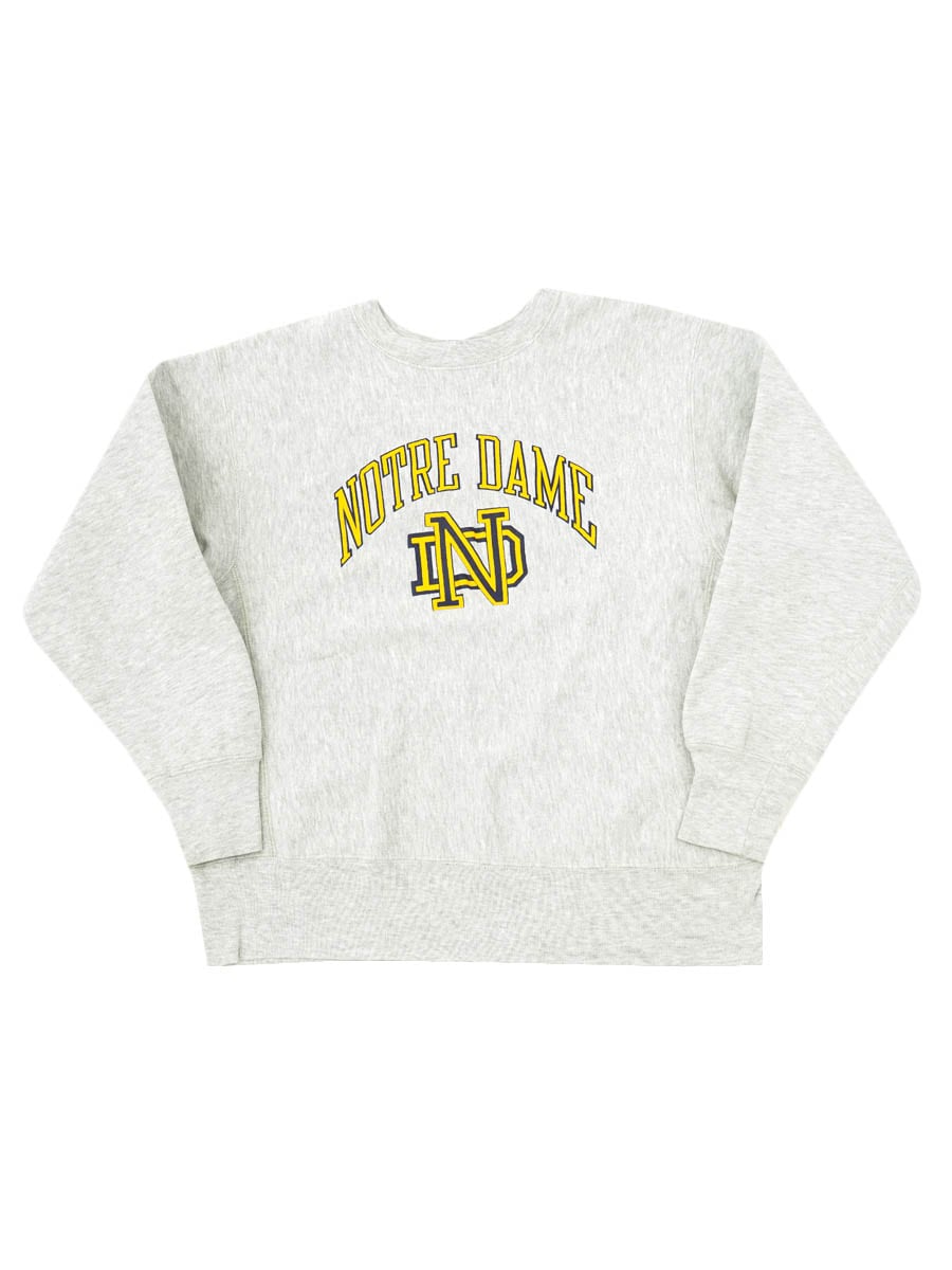 VTG 80s CHAMPION RW NOTRE DAME HOODIE（Vintage 80S Champion