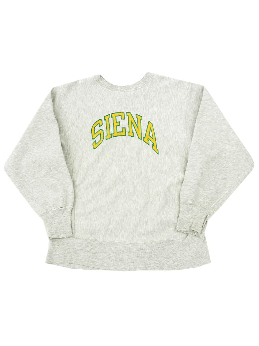 80's プリントタグ チャンピオンRW ''SIENA'' 染み込み 表記(L)