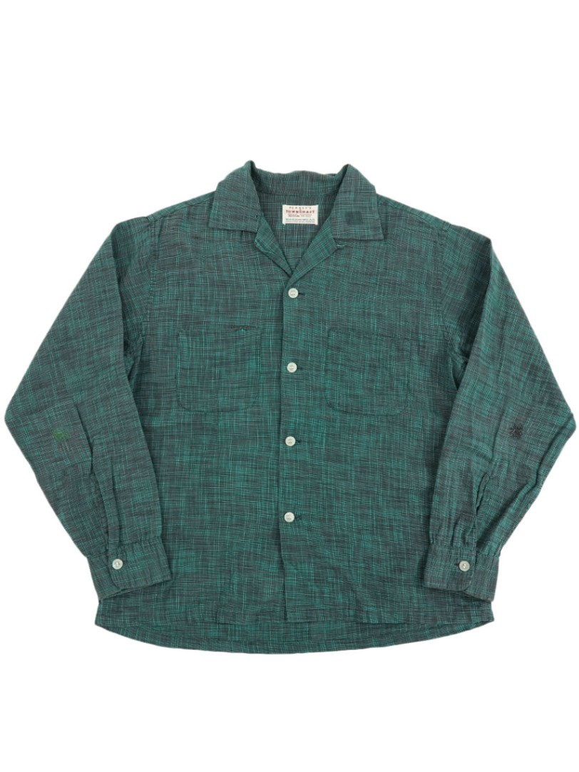50's～ PENNEY'S TOWNCRAFT 好配色チェック ループカラーシャツ 表記(M)
