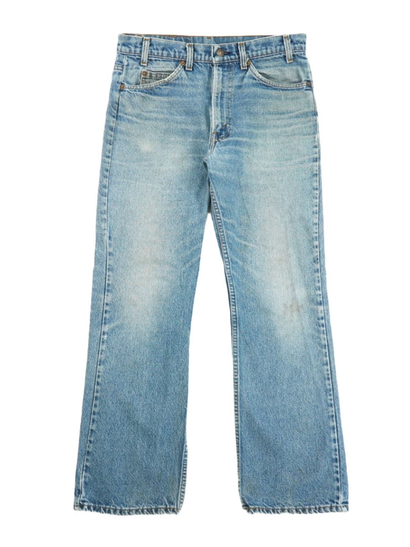 80's Levi's 517 デニムパンツ 薄ヒゲ 良色落ち 表記(34x31) USA製
