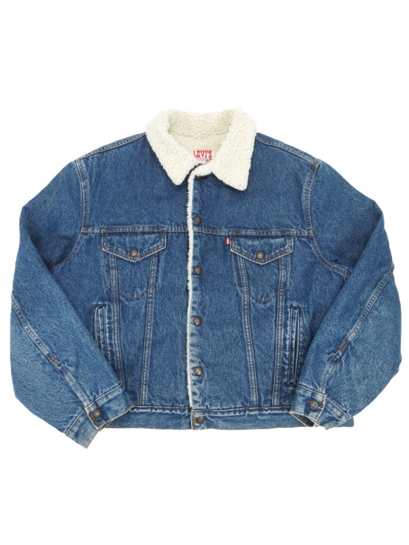80's Levi's 70608 デニムボアJKT 表記(48R) USA製