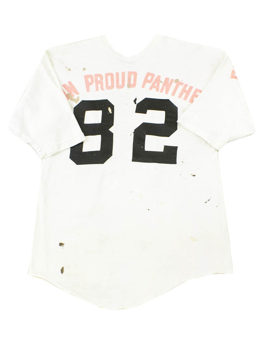 50's～ ''WIN PROUD PANTHERS'' #82 両面プリント フットボールTシャツ