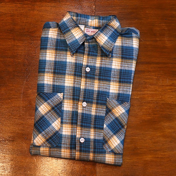 Brioni Button Down Shirt Blue/Pink Striped Cotton Size 42