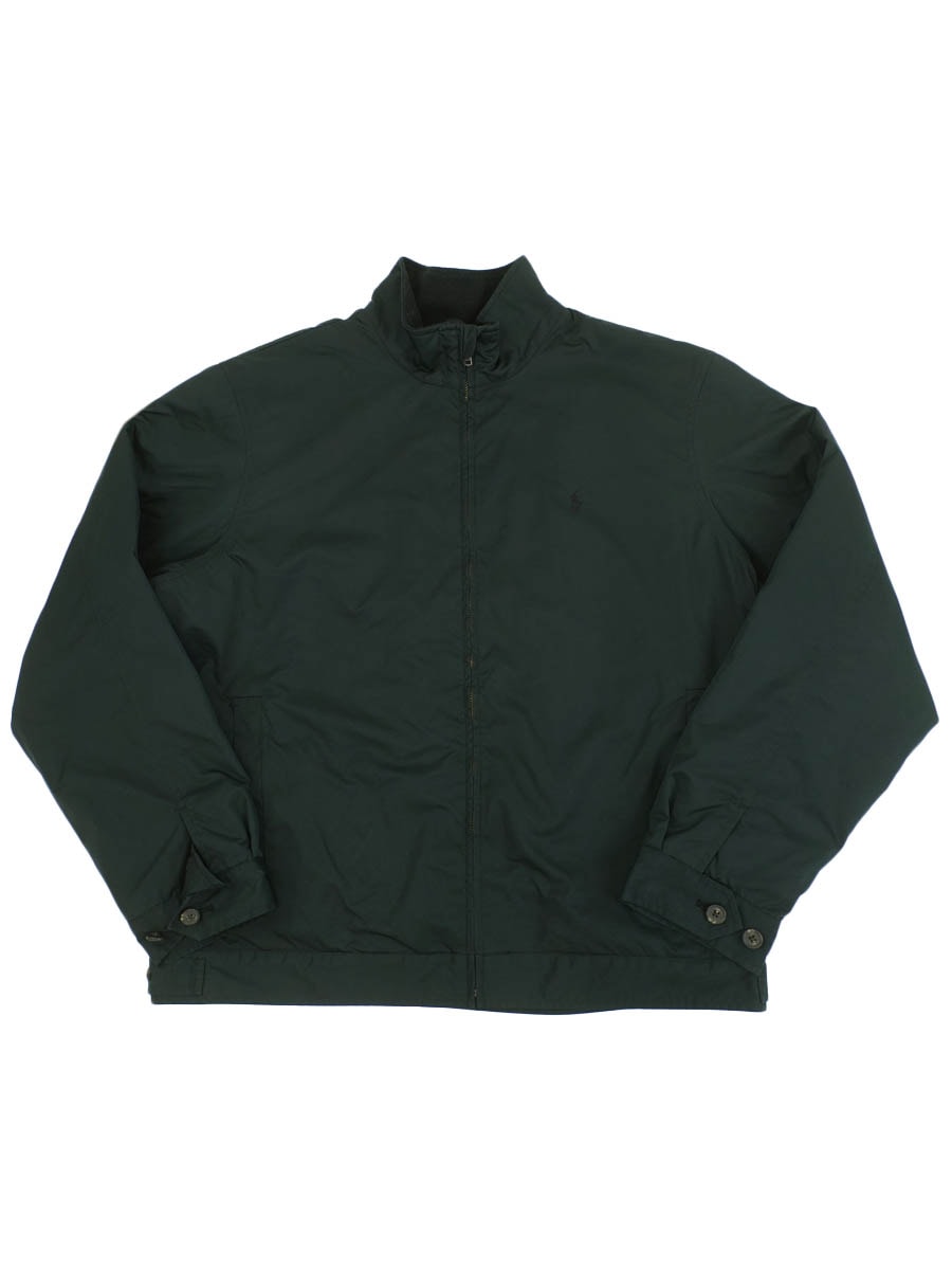 ラルフローレン フリースライナー ポリエステルジャケット ダーク