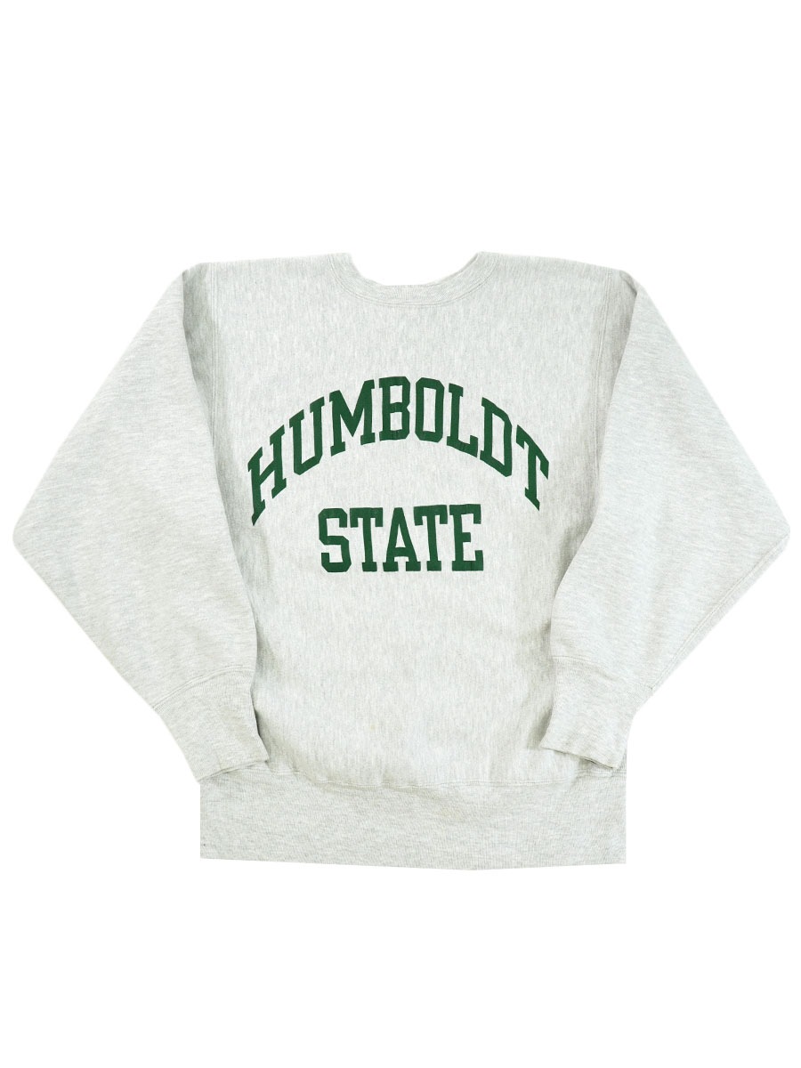 90's 刺繍タグ チャンピオンRW ''HUMBOLDT STATE'' 表記(L) USA製
