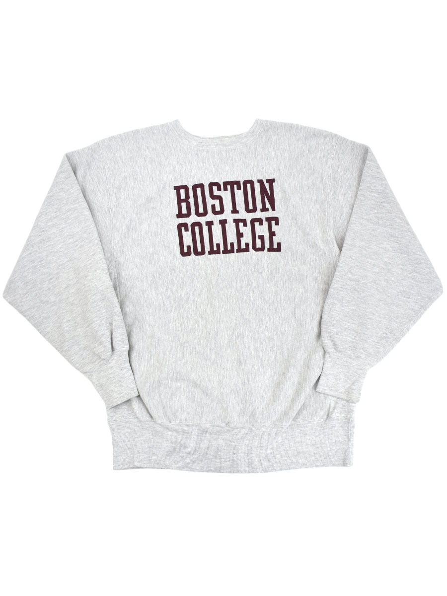 90's 刺繍タグ チャンピオンRW ''BOSTON COLLEGE'' 表記(XL) USA製