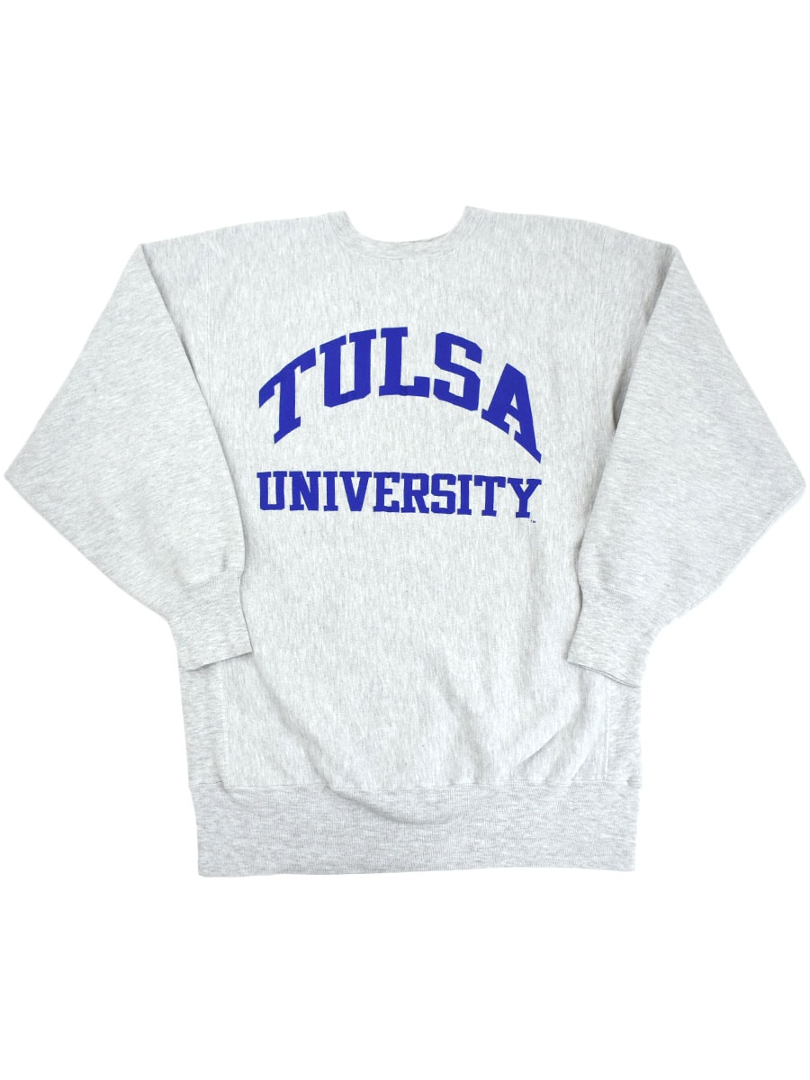 90's 刺繍タグ チャンピオンRW ''TULSA UNIVERSITY'' 表記(XXL) USA製