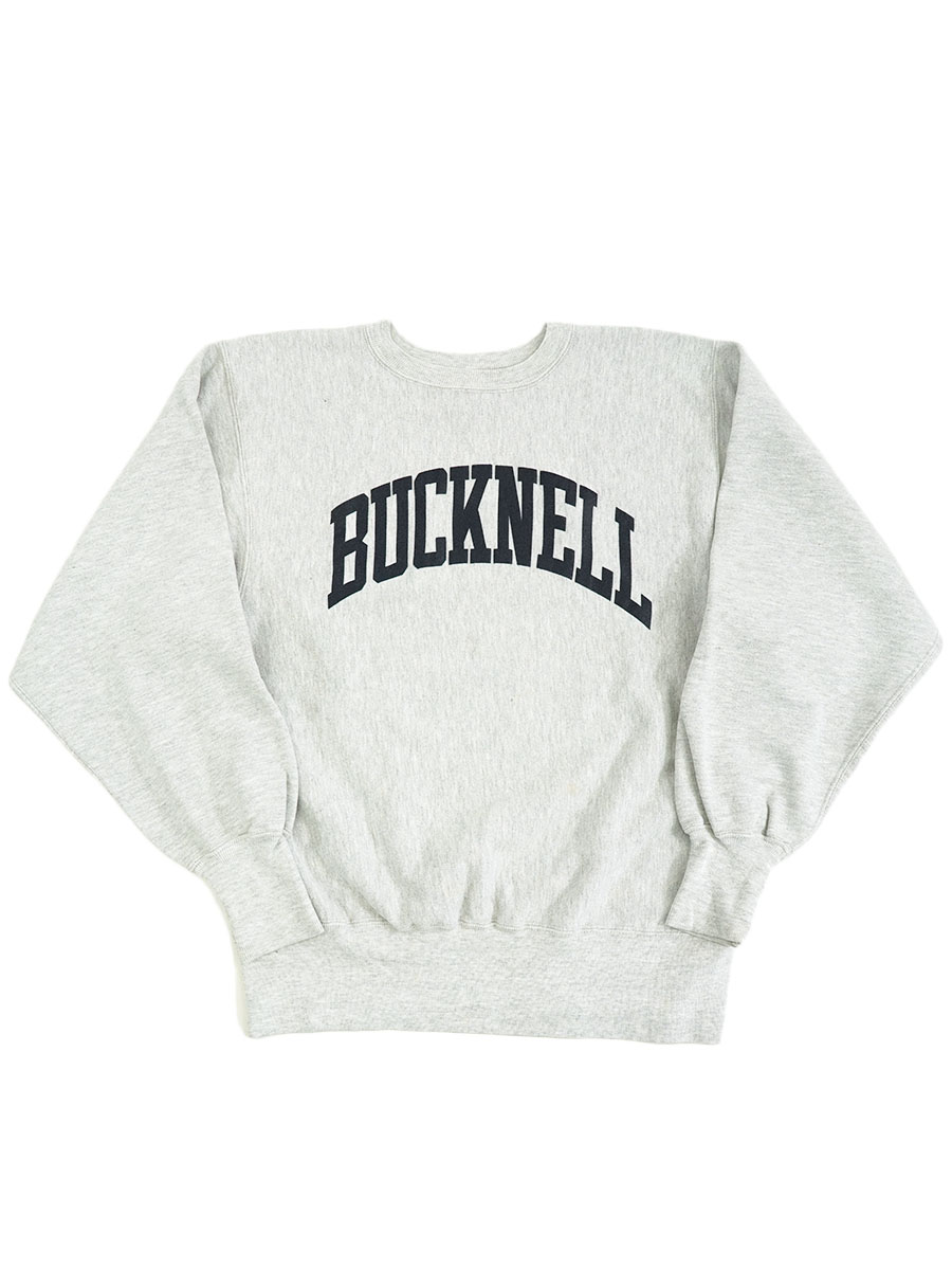 90's 刺繍タグ チャンピオンRW ''BUCKNELL'' 表記(L) USA製