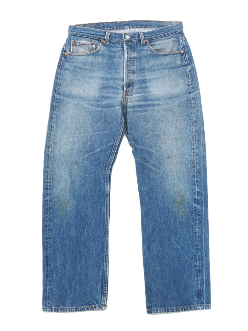80's Levi's 501 デニムパンツ 薄ヒゲ落ち 表記(36x32) USA製
