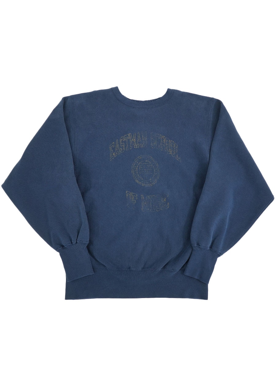 90's 刺繍タグ チャンピオンRW ''EASTMAN SOHOOL OF MUSIC'' 3段プリント 表記(L) USA製