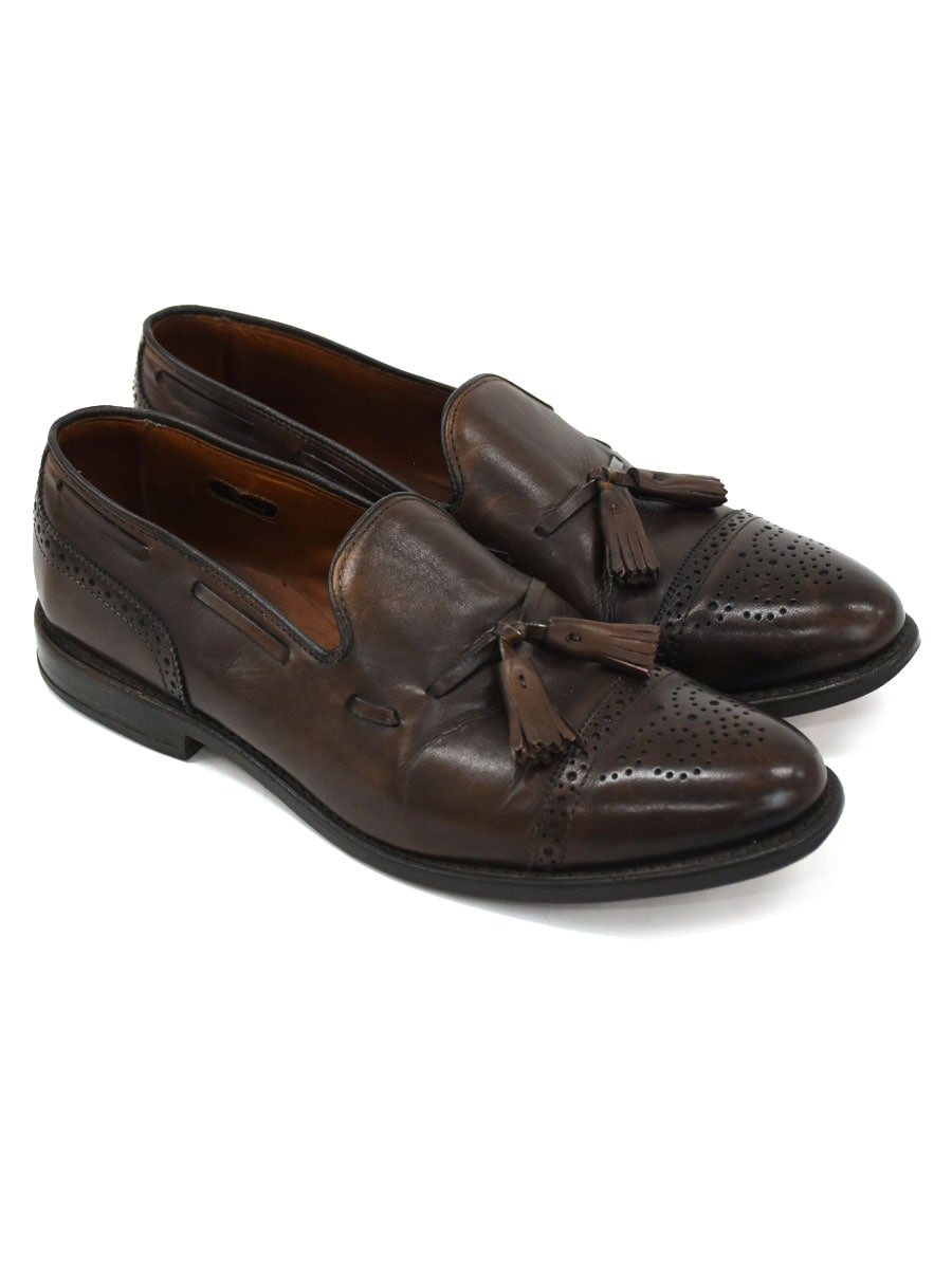 USA製 Allen Edmonds ''Jremyn'' タッセルローファー ブラウン 表記(9 1/2 D)