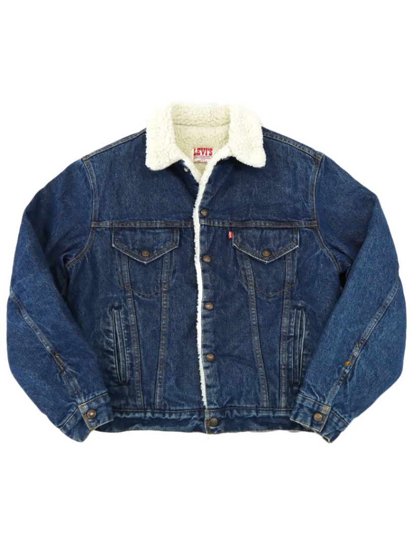 80's Levi's 70608 デニムボアJKT 表記(40R) 濃青