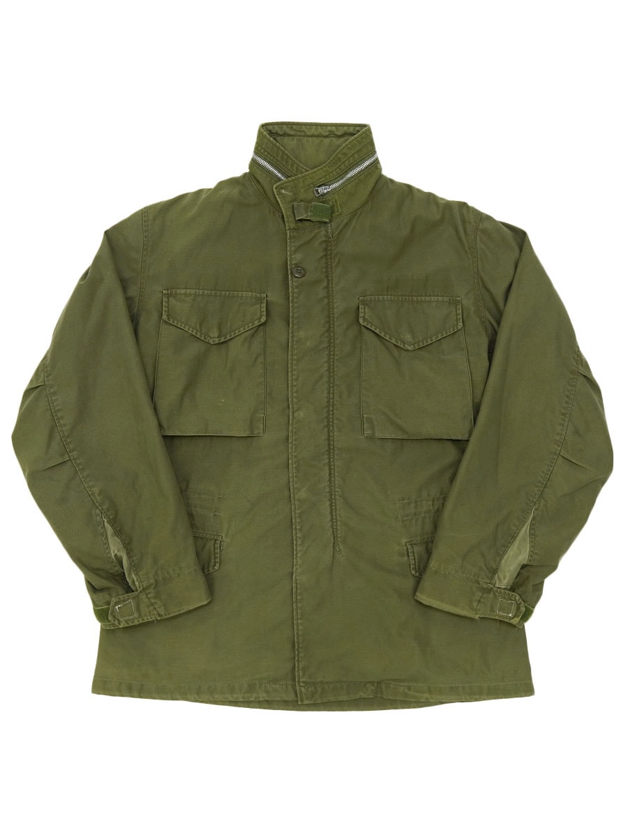 60's U.S.ARMY M-65 フィールドジャケット 1st エポレットなし 実寸(S