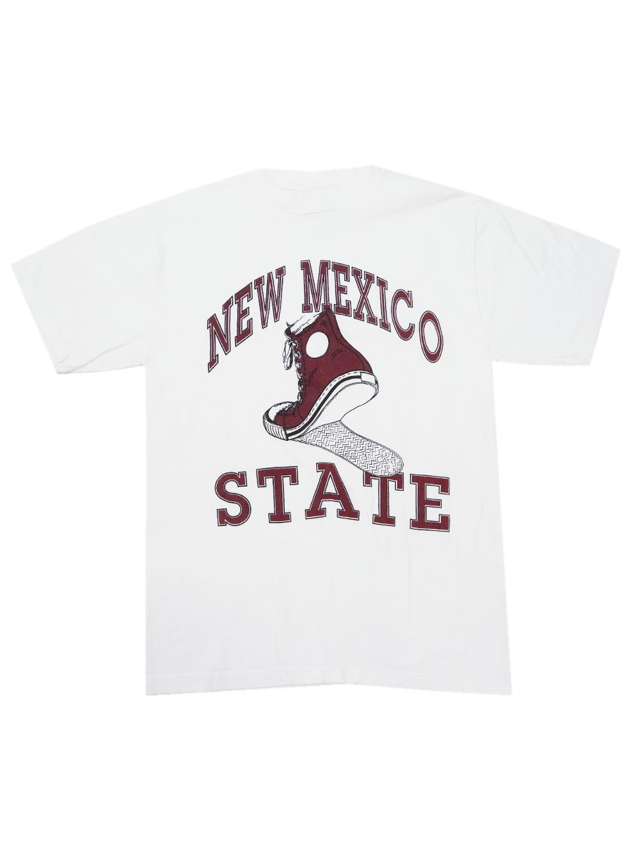 90's Velva Sheen ''NEW MEXICO STATE'' Tシャツ 表記(M) USA製