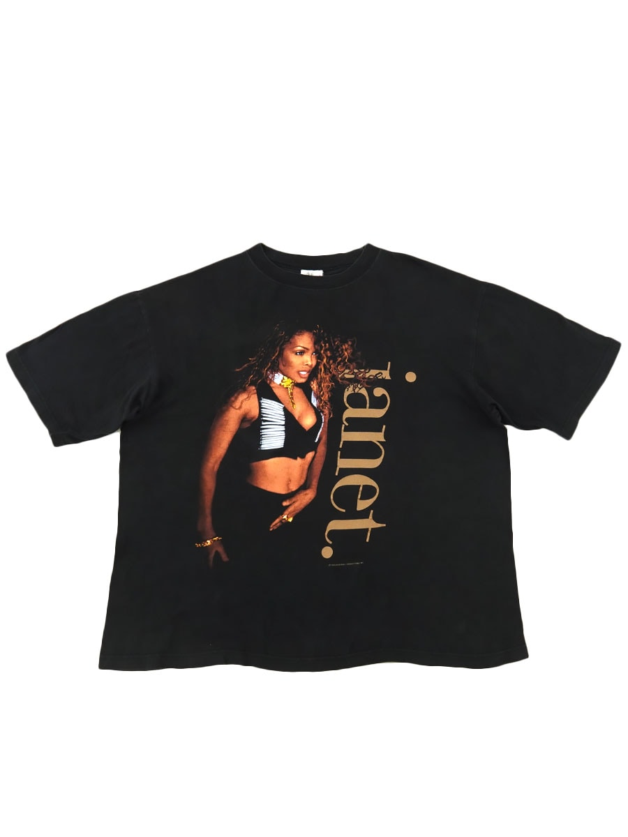 90's COTTON REPUBLIC ''Janet'' 93-94 ツアーTシャツ 表記(L)