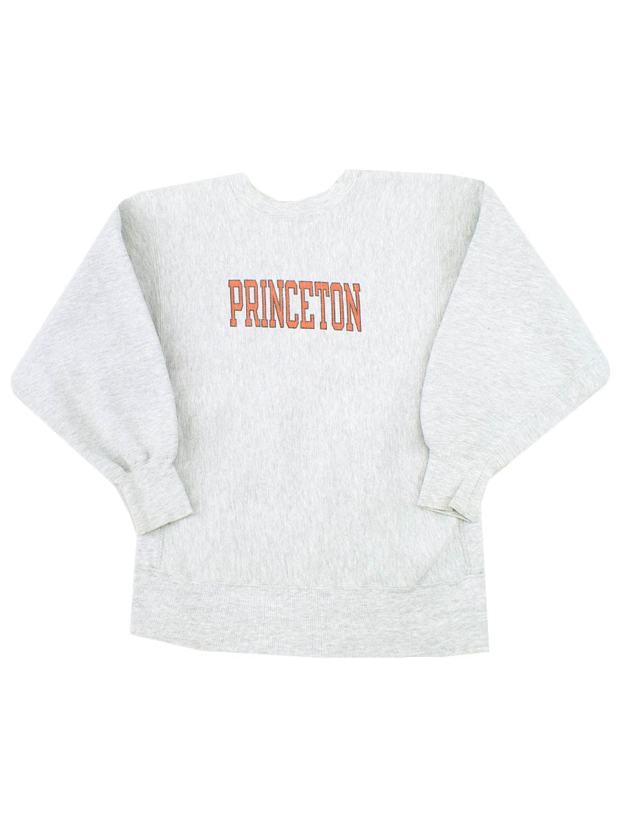 90's 刺繍タグ チャンピオンRW ''PRINCETON'' 染み込み 表記(L) USA製