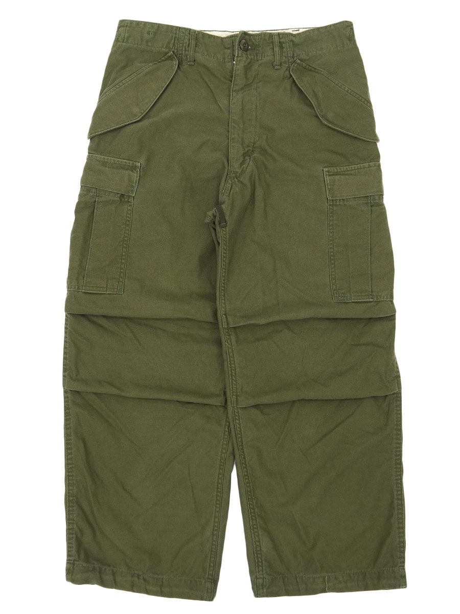 米軍実物 M-65 フィールドパンツ アルミジップ Small Short
