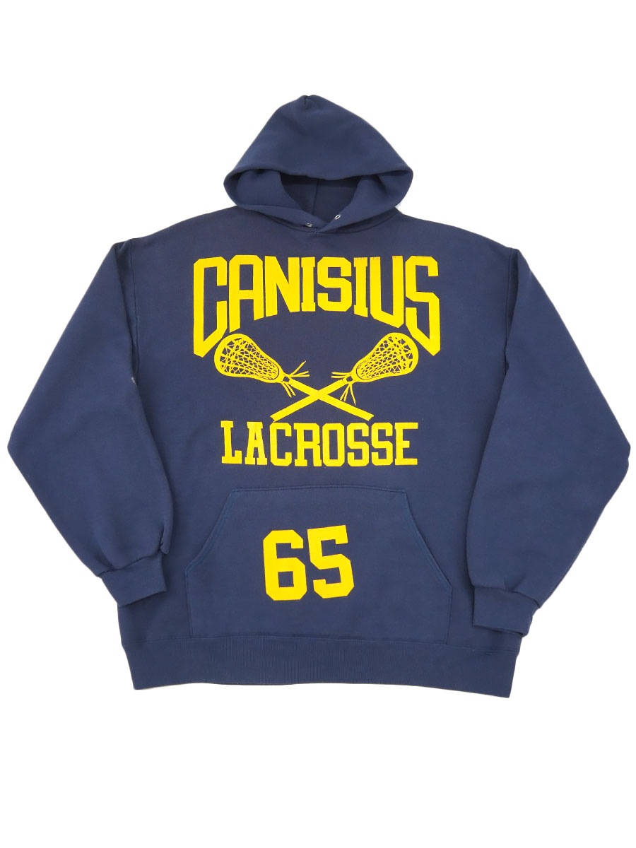 80's Collegiate Pacific ''CANISIUS LACROSSE'' スウェットパーカ 表記(XL)