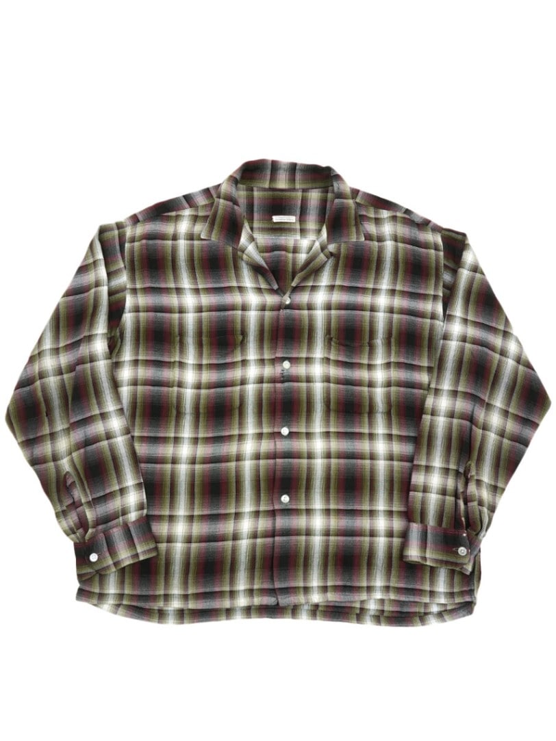 【原価ぶっ壊し割引】チェックシャツ 60's PENNEY'S TOWNCRAFT 好配色チェック レーヨンシャツ 実寸