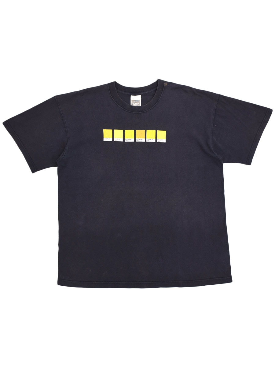 00's SCREEN STARS by F.O.L. ''COLDPLAY'' プリントTシャツ 褪せ