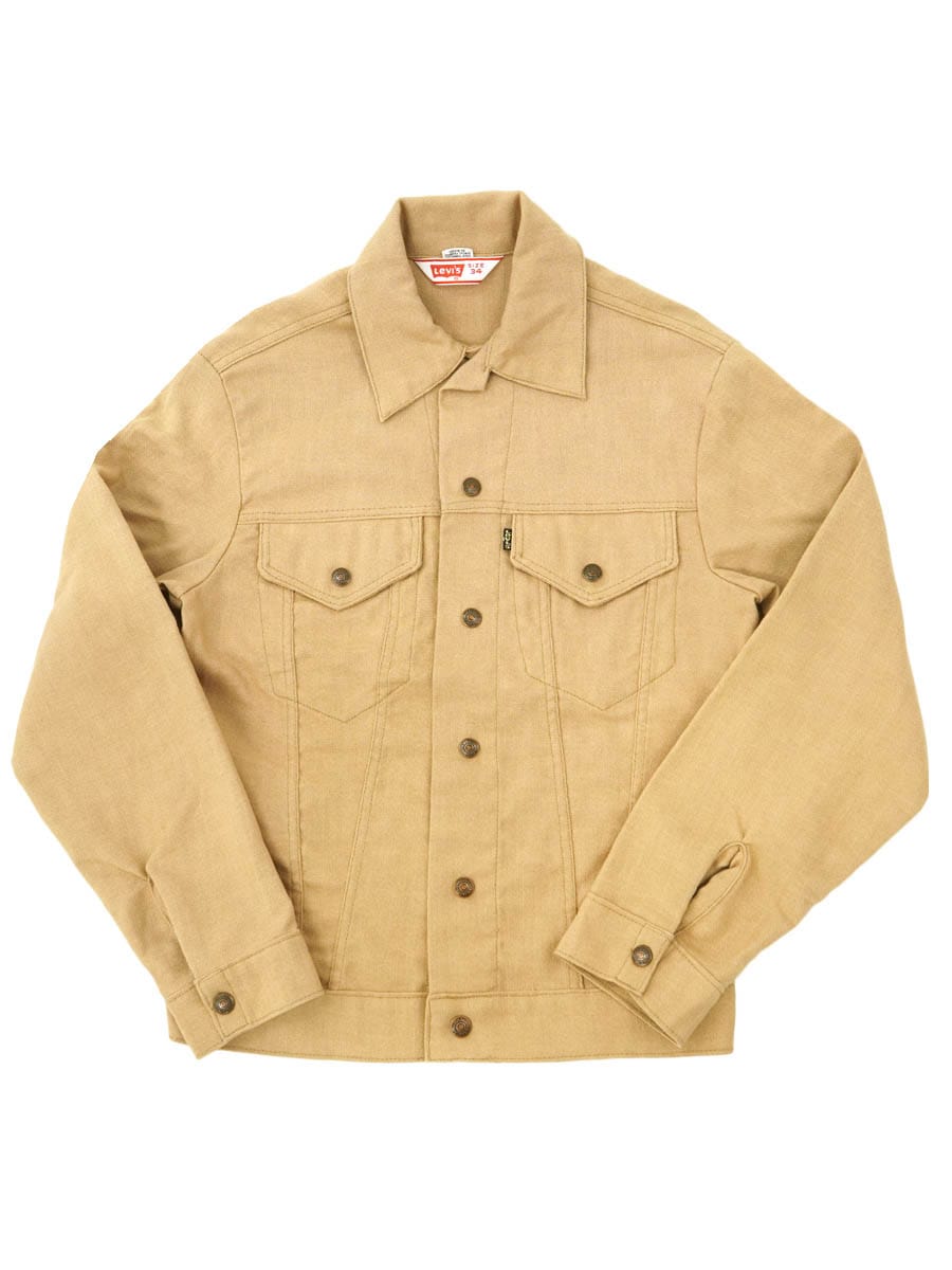70's Levi's 70505 コットンポリジャケット ベージュ 表記(34