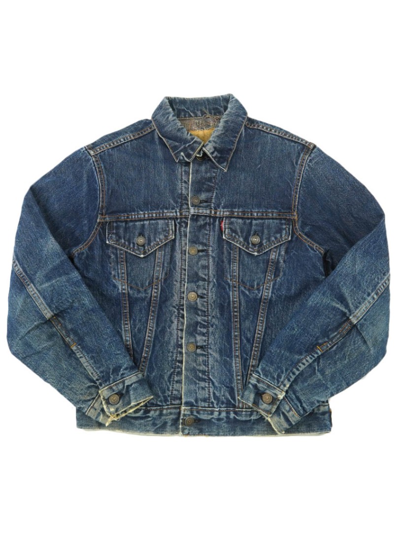 60's Levi's 70505 BIG-E ブランケット デニムジャケット 良雰囲気