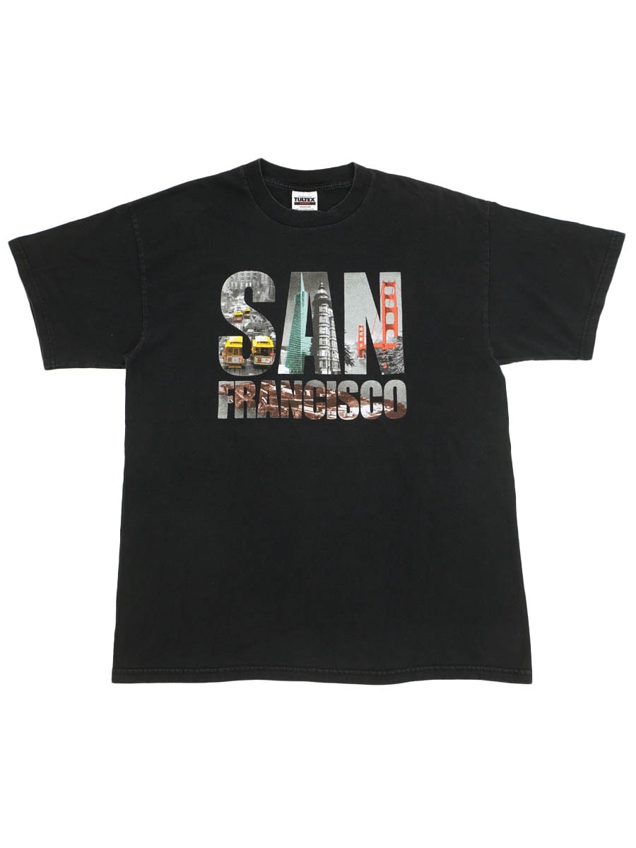 90's TULTEX ''SAN FRANCISCO'' Tシャツ 表記(XL)