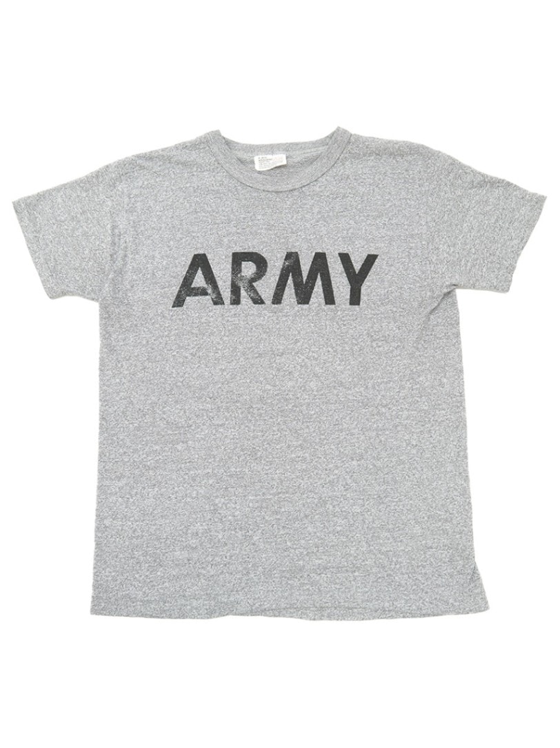 87's U.S.ARMY ''ARMY'' 霜降りTシャツ 表記(M)