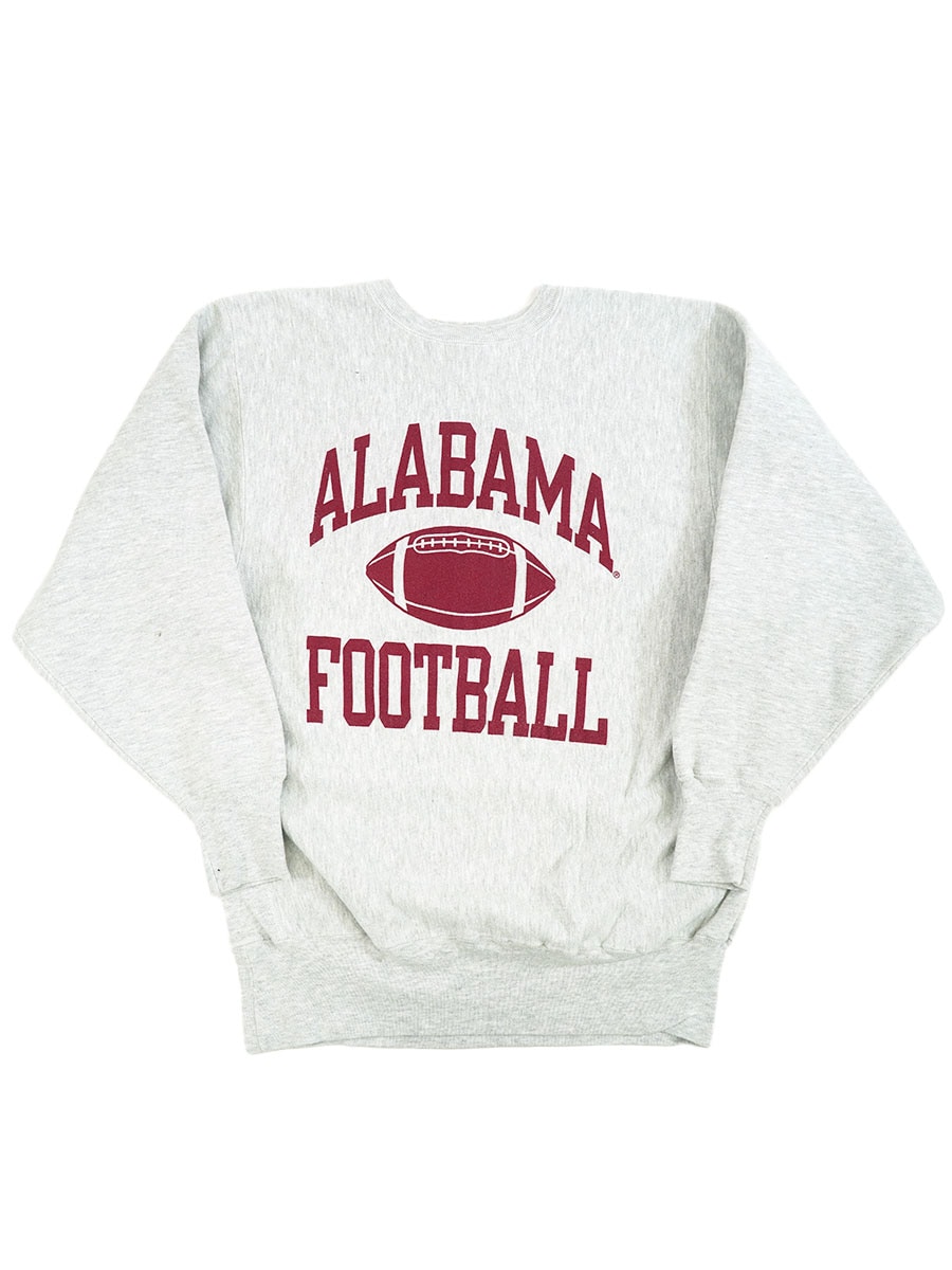 90's 刺繍タグ チャンピオンRW ''ALABAMA FOOTBALL'' 3段プリント 表記(XXL) USA製