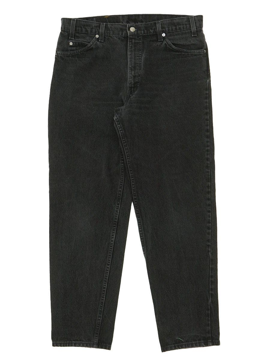 90's Levi's 550 オレンジタブ ブラックデニムパンツ 表記(36x30) USA製