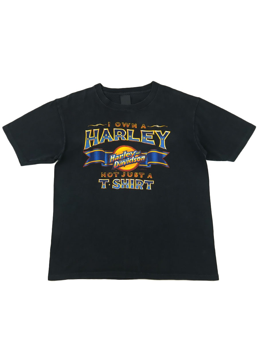 90's ハーレーダヴィッドソン ''I OWN A HARLEY NOT JUST A TSHIRT