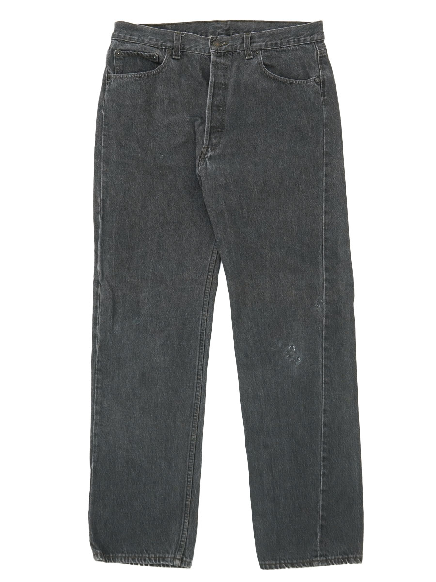 90's Levi's 501 ブラック デニムパンツ 表記(36x32) USA製