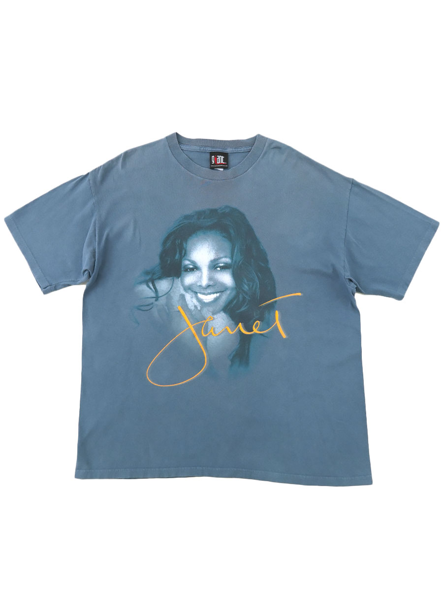 00's Giant ''Janet'' 両面プリント ツアーTシャツ 実寸(L位)