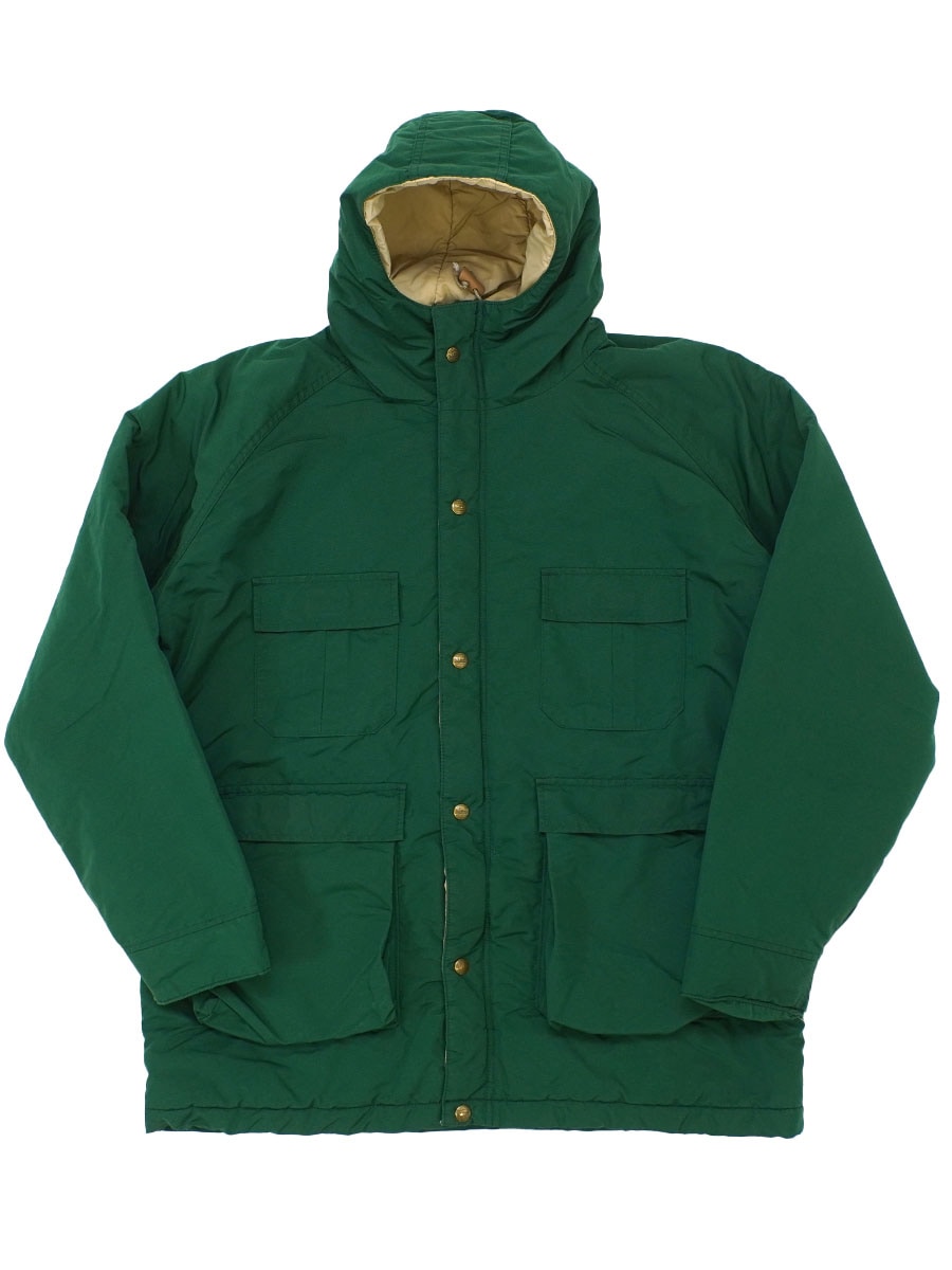 80's～ L.L.BEAN バクスター・ステート・パーカ 実寸(XL位) グリーン