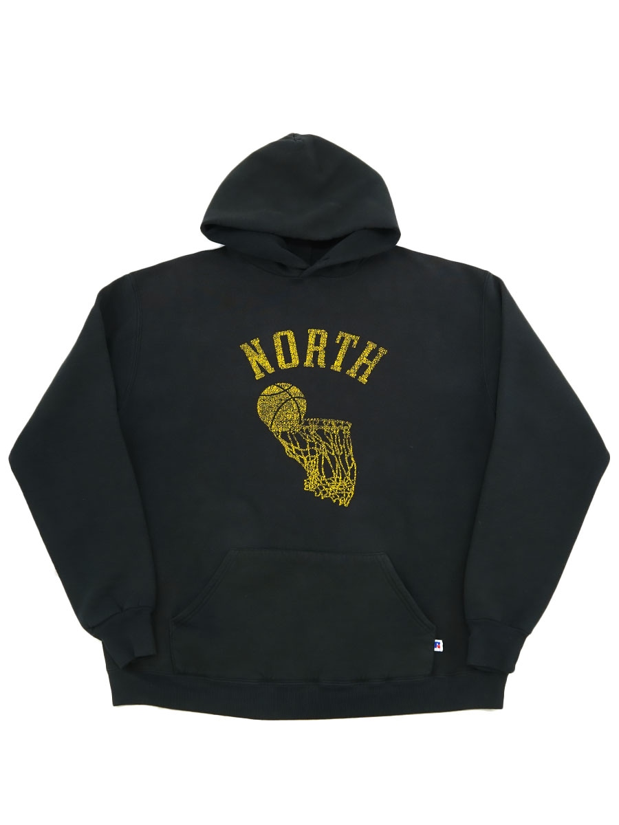 80's RUSSELL ATHLETIC ''NORTH'' スウェットパーカ 表記(XL 80's RUSSELL ATHLETIC ''NORTH'' スウェットパーカ 表記(XL