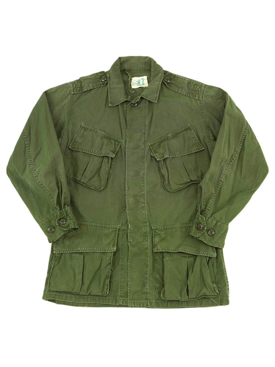 60's U.S.ARMY ファティーグジャケット 2nd ノンリップ 表記(X SMALL-SHORT)