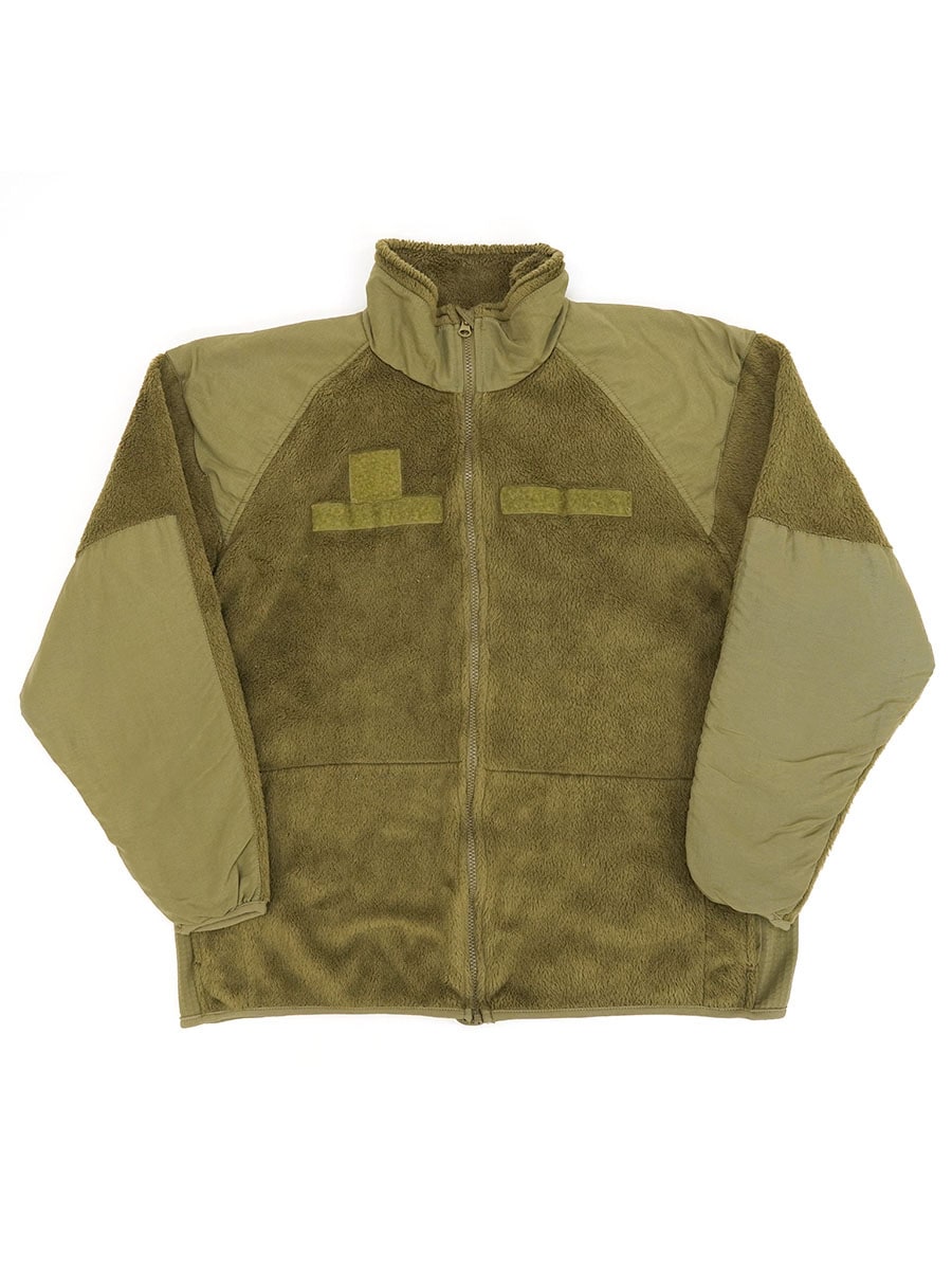 10's U.S.MILITARY ECWCS GEN3 フリースジャケット コヨーテ 表記(LARGE-REGULAR)